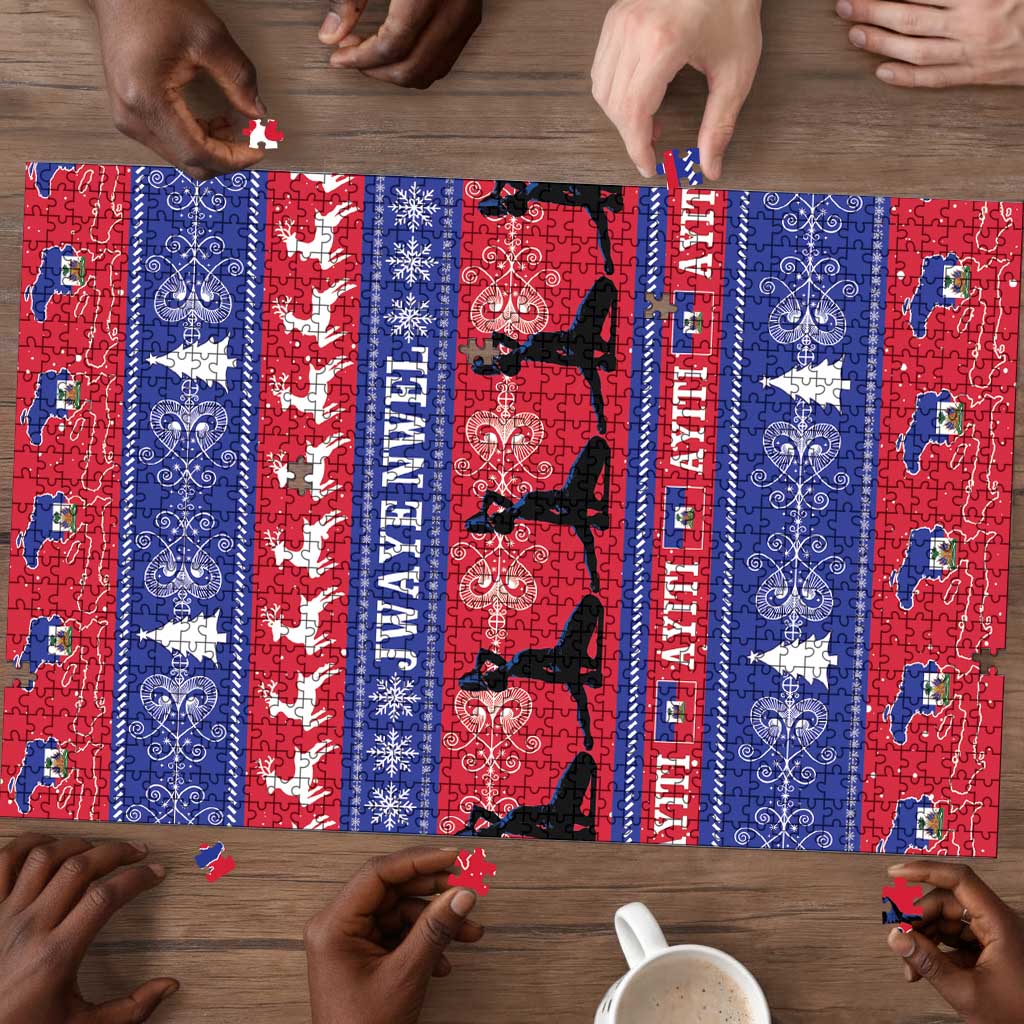Haiti Christmas Puzzle Jwaye Nwel Ayiti Neg Marron Veve Vodou