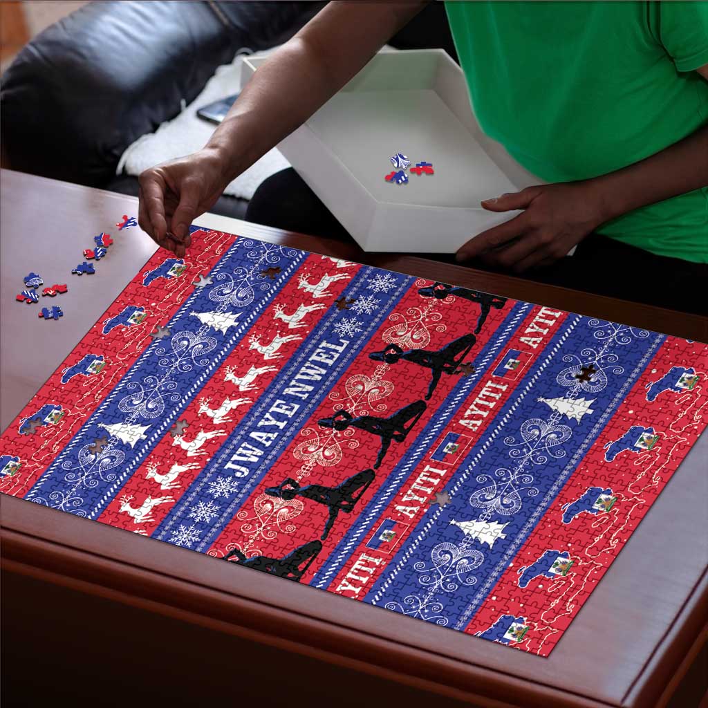Haiti Christmas Puzzle Jwaye Nwel Ayiti Neg Marron Veve Vodou