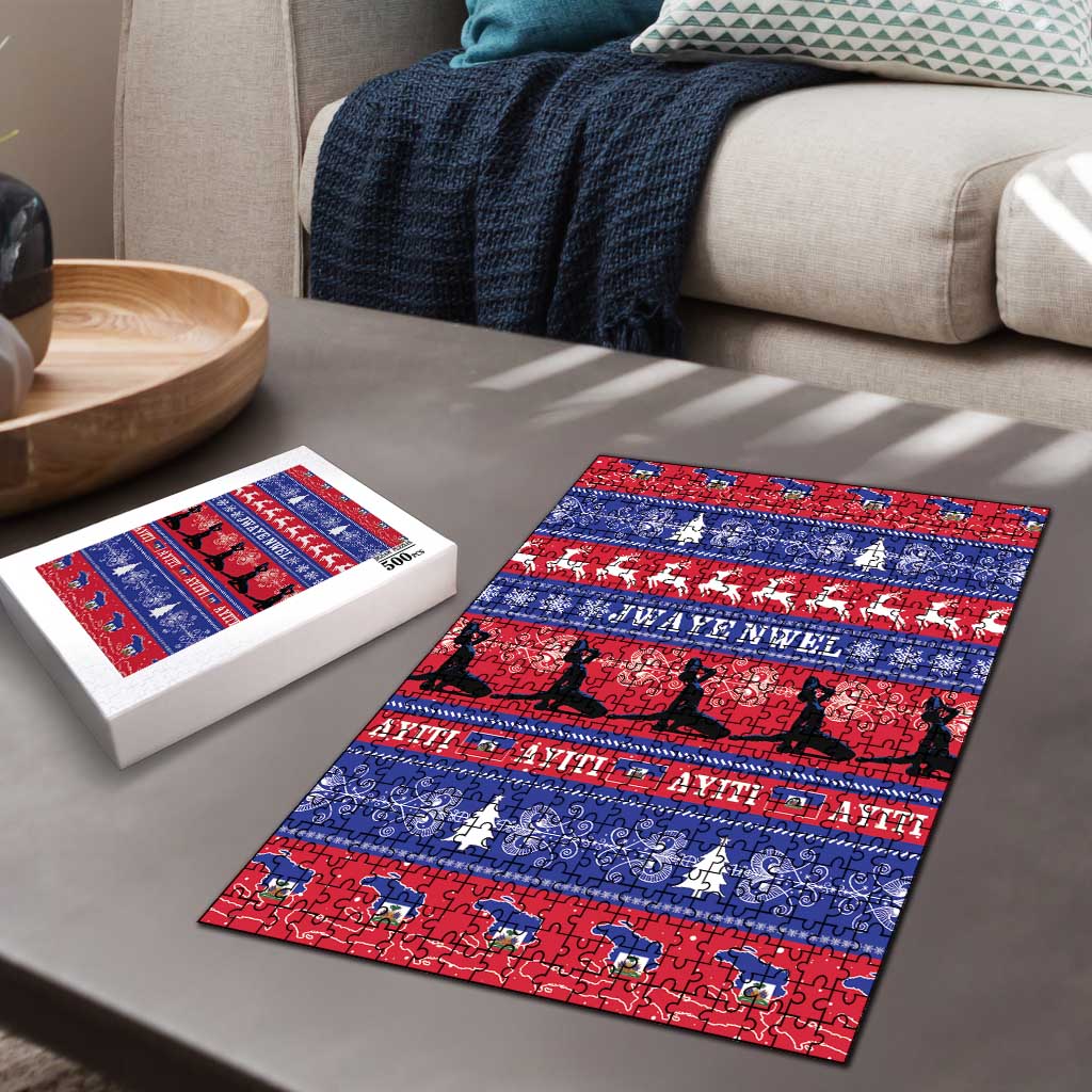 Haiti Christmas Puzzle Jwaye Nwel Ayiti Neg Marron Veve Vodou
