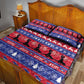 Afro Haiti Christmas Quilt Bed Set Jwaye Nwel Ayiti Neg Marron Veve Vodou - African Pride