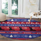 Afro Haiti Christmas Round Carpet Jwaye Nwel Ayiti Neg Marron Veve Vodou - African Pride