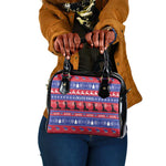 Afro Haiti Christmas Shoulder Handbag Jwaye Nwel Ayiti Neg Marron Veve Vodou - African Pride