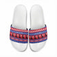 Haiti Christmas Slide Sandals Jwaye Nwel Ayiti Neg Marron Veve Vodou