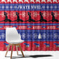 Afro Haiti Christmas Window Curtain Jwaye Nwel Ayiti Neg Marron Veve Vodou - African Pride