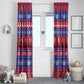 Afro Haiti Christmas Window Curtain Jwaye Nwel Ayiti Neg Marron Veve Vodou - African Pride