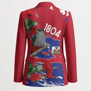 Haiti Independence Day Blazer 1804 Proud Ayiti Map Hispaniolan Trogon
