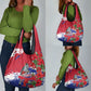 Afro Haiti Independence Day Grocery Bag 1804 Proud Ayiti Map Hispaniolan Trogon - African Pride