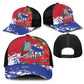 Afro Haiti Independence Day Mesh Trucker Cap 1804 Proud Ayiti Map Hispaniolan Trogon - African Pride