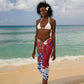 Afro Haiti Independence Day Sarong 1804 Proud Ayiti Map Hispaniolan Trogon - African Pride