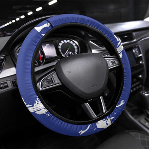 Afro Haiti Independence Day Steering Wheel Cover 1804 Proud Ayiti Map Hispaniolan Trogon - African Pride