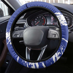 Afro Haiti Independence Day Steering Wheel Cover 1804 Proud Ayiti Map Hispaniolan Trogon - African Pride