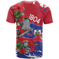 Afro Haiti Independence Day T shirt 1804 Proud Ayiti Map Hispaniolan Trogon LT14