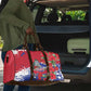 Haiti Independence Day Travel Bag 1804 Proud Ayiti Map Hispaniolan Trogon