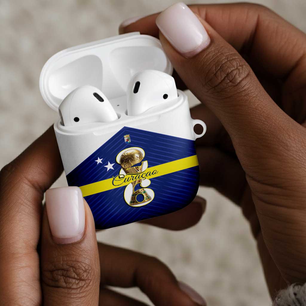Curacao Football AirPods Case 2026 The Blue Wave is Rising