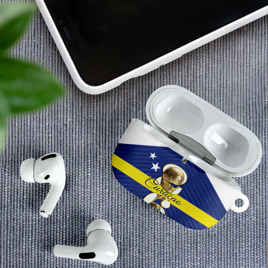 Curacao Football AirPods Case 2026 The Blue Wave is Rising
