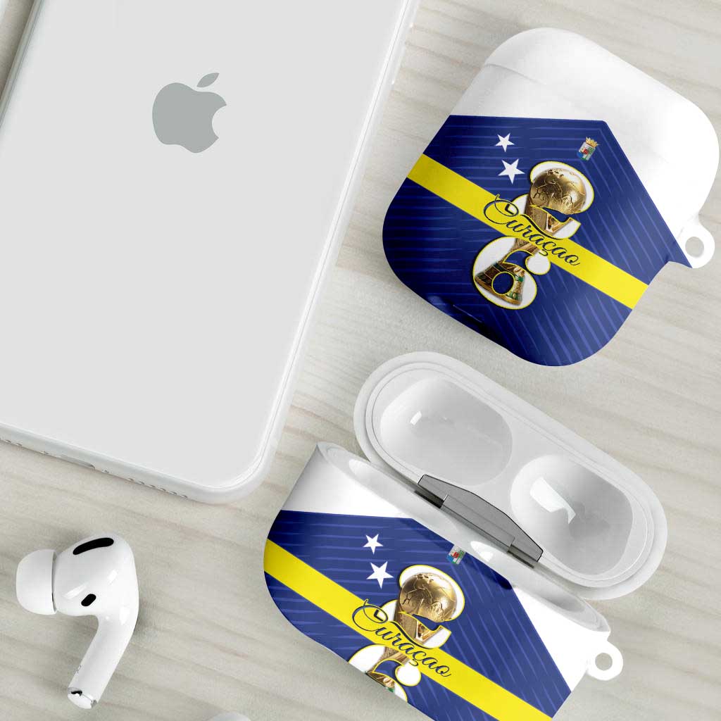 Curacao Football AirPods Case 2026 The Blue Wave is Rising