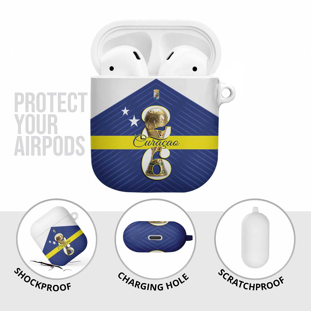 Curacao Football AirPods Case 2026 The Blue Wave is Rising