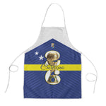 Curacao Football Apron 2026 The Blue Wave is Rising