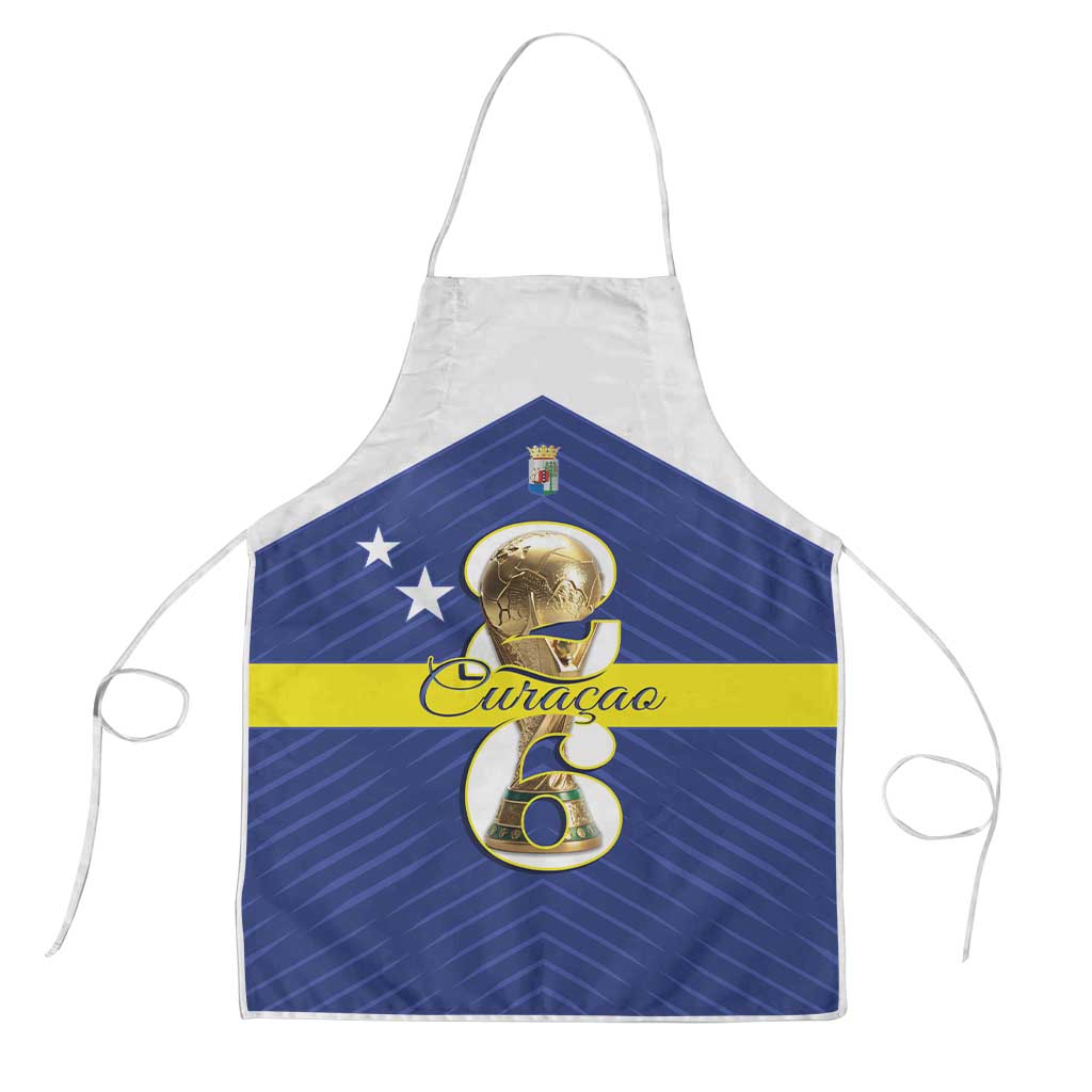 Curacao Football Apron 2026 The Blue Wave is Rising