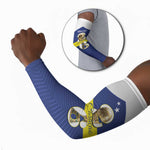 Personalized Curacao Football Arm Sleeves 2026 The Blue Wave is Rising