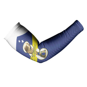 Personalized Curacao Football Arm Sleeves 2026 The Blue Wave is Rising