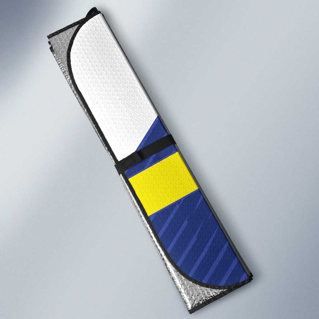 Curacao Football Auto Sun Shade 2026 The Blue Wave is Rising
