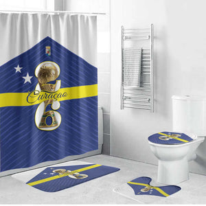 Curacao Football Bathroom Set 2026 The Blue Wave is Rising