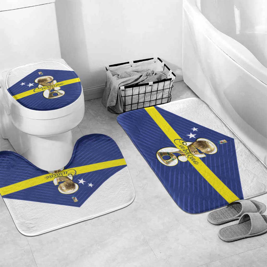 Curacao Football Bathroom Set 2026 The Blue Wave is Rising
