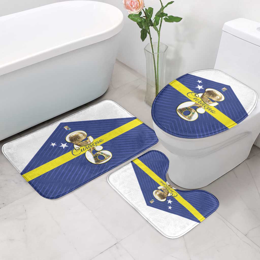 Curacao Football Bathroom Set 2026 The Blue Wave is Rising