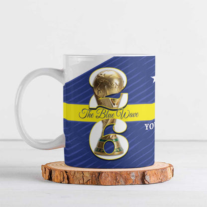 Personalized Curacao Football Ceramic Mug 2026 The Blue Wave is Rising