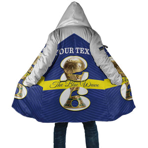 Personalized Curacao Football Cloak 2026 The Blue Wave is Rising