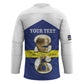 Personalized Curacao Football Hockey Jersey 2026 The Blue Wave is Rising