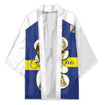 Personalized Curacao Football Kimono 2026 The Blue Wave is Rising