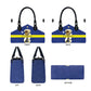 Curacao Football Leather Bag 2026 The Blue Wave is Rising