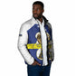 Personalized Curacao Football Padded Jacket 2026 The Blue Wave is Rising