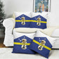 Curacao Football Pillow Cover 2026 The Blue Wave is Rising