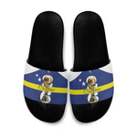 Curacao Football Slide Sandals 2026 The Blue Wave is Rising