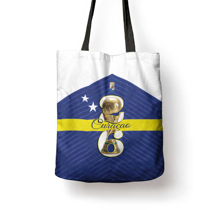 Curacao Football Tote Bag 2026 The Blue Wave is Rising