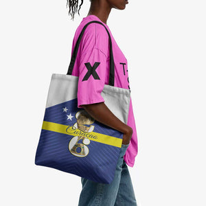 Curacao Football Tote Bag 2026 The Blue Wave is Rising