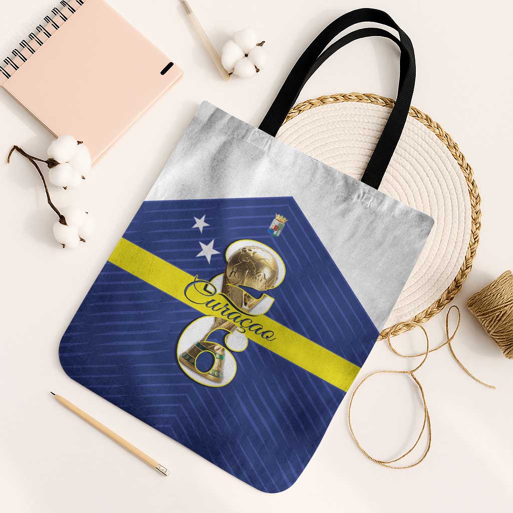 Curacao Football Tote Bag 2026 The Blue Wave is Rising