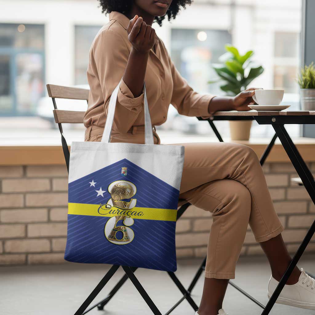 Curacao Football Tote Bag 2026 The Blue Wave is Rising