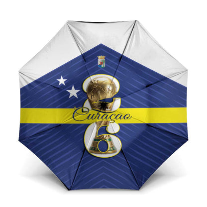 Curacao Football Umbrella 2026 The Blue Wave is Rising
