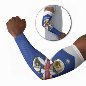 Personalized Cape Verde Football Arm Sleeves 2026 Tubaroes Azuis First-ever World Cup