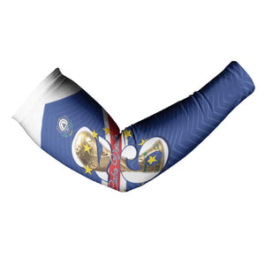 Personalized Cape Verde Football Arm Sleeves 2026 Tubaroes Azuis First-ever World Cup