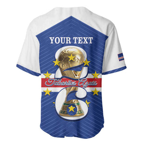Personalized Afro Cape Verde Football Baseball Jersey 2026 Tubaroes Azuis First-ever World Cup LT14