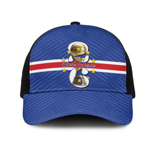 Afro Cape Verde Football Baseball Net Cap 2026 Tubaroes Azuis First-ever World Cup - African Pride