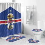 Cape Verde Football Bathroom Set 2026 Tubaroes Azuis First-ever World Cup