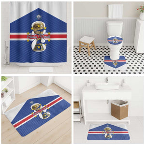Cape Verde Football Bathroom Set 2026 Tubaroes Azuis First-ever World Cup