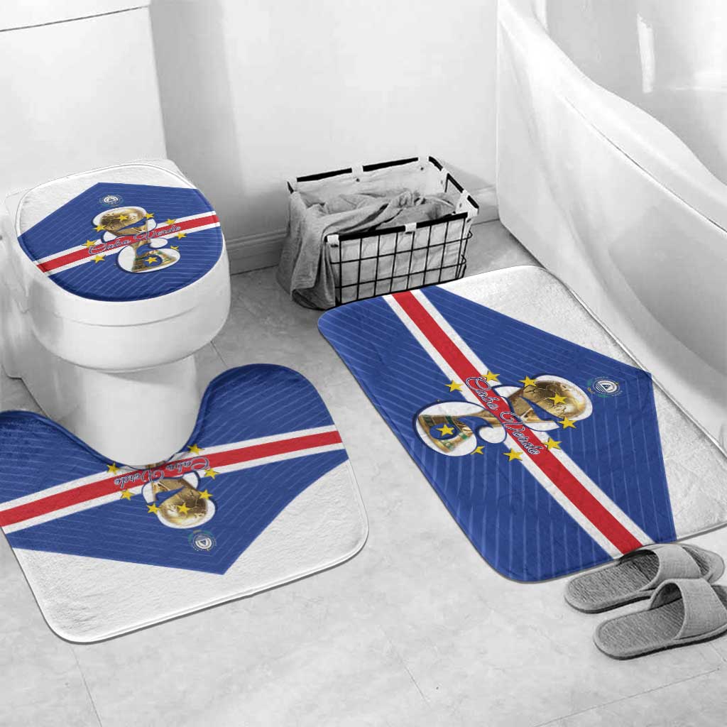 Cape Verde Football Bathroom Set 2026 Tubaroes Azuis First-ever World Cup
