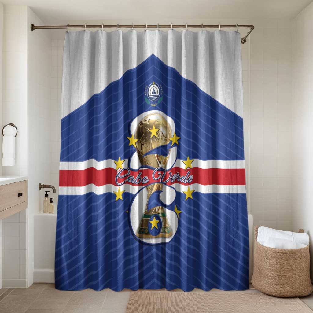 Cape Verde Football Bathroom Set 2026 Tubaroes Azuis First-ever World Cup
